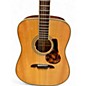 Used Alvarez MD60E Herringbone Natural Acoustic Electric Guitar