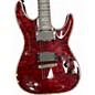 Used Schecter Guitar Research Hellraiser C1 oxe blood red Solid Body Electric Guitar
