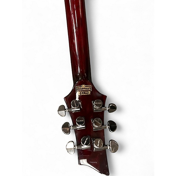 Used Schecter Guitar Research Hellraiser C1 oxe blood red Solid Body Electric Guitar