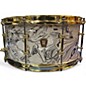 Used Ludwig 14in Classic Maple Snare WHITE ABALONE Drum thumbnail
