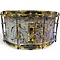 Used Ludwig 14in Classic Maple Snare WHITE ABALONE Drum