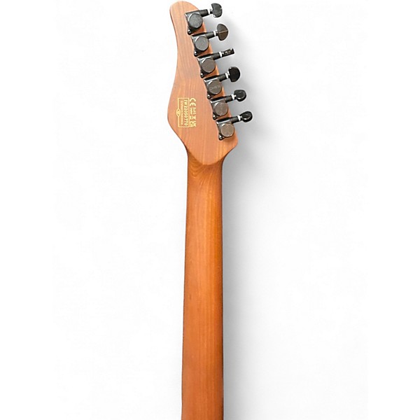 Used Schecter Guitar Research Diamond Series Traditional Pro Trans Blue Solid Body Electric Guitar