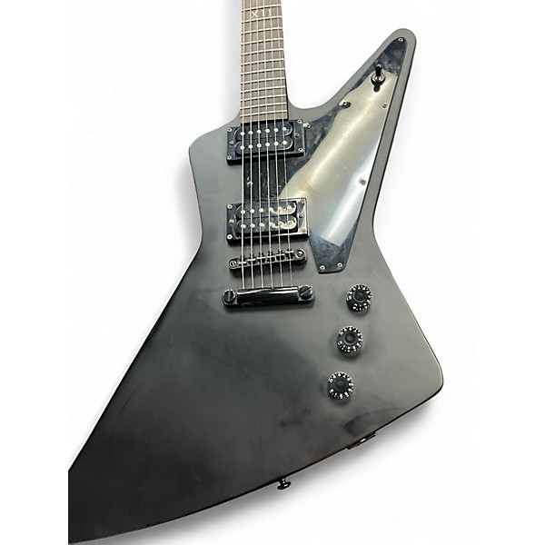 Used Epiphone Gothic 1958 Explorer Black Solid Body Electric Guitar