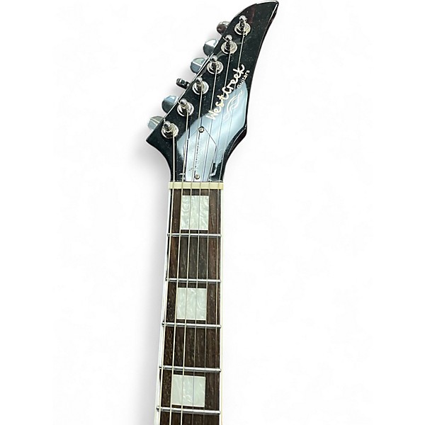 Used Westcreek Guitars Revenge Explorer Trans Purple Solid Body Electric Guitar