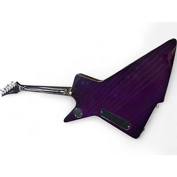 Used Westcreek Guitars Revenge Explorer Trans Purple Solid Body Electric Guitar