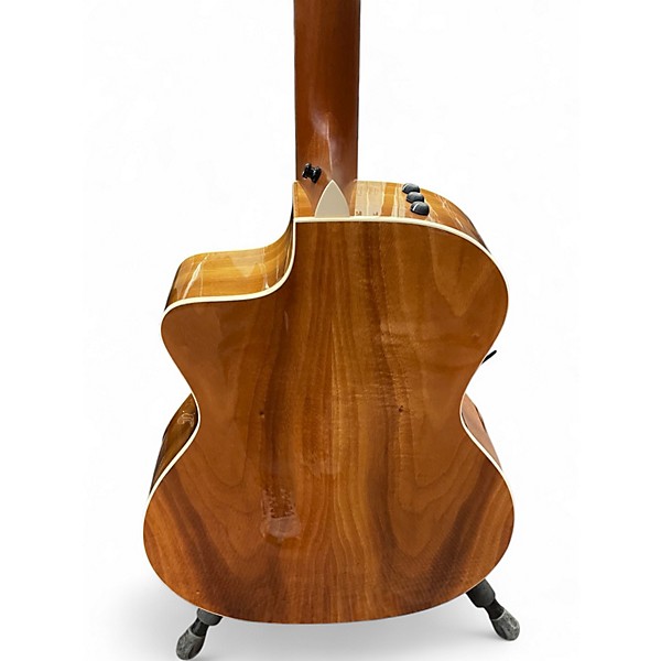 Used Taylor 214CE-K DLX NATURAL Acoustic Electric Guitar