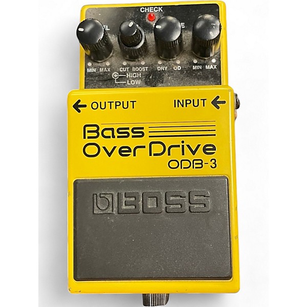 Used BOSS ODB3 Bass Overdrive Bass Effect Pedal