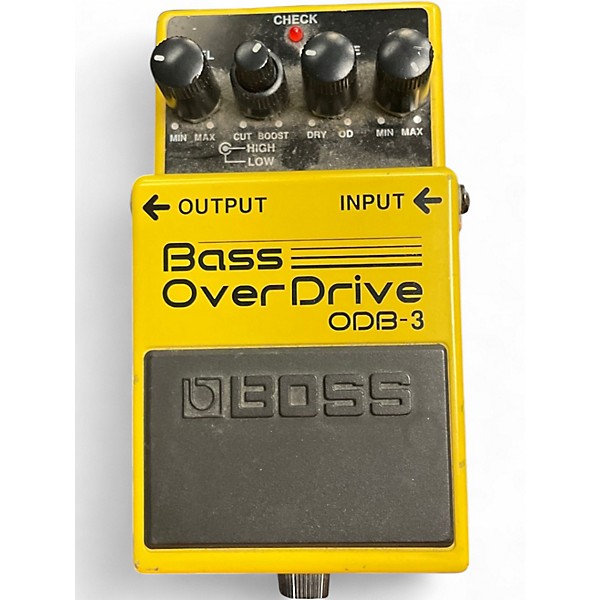 Used BOSS ODB3 Bass Overdrive Bass Effect Pedal