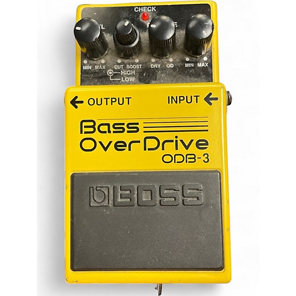 Used BOSS ODB3 Bass Overdrive Bass Effect Pedal