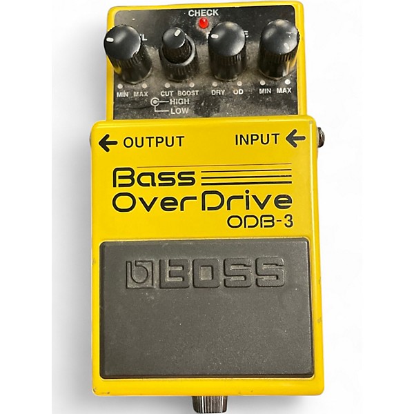 Used BOSS ODB3 Bass Overdrive Bass Effect Pedal
