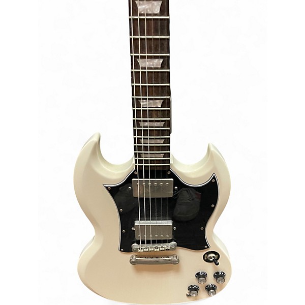 Used Epiphone SG Pro White Solid Body Electric Guitar