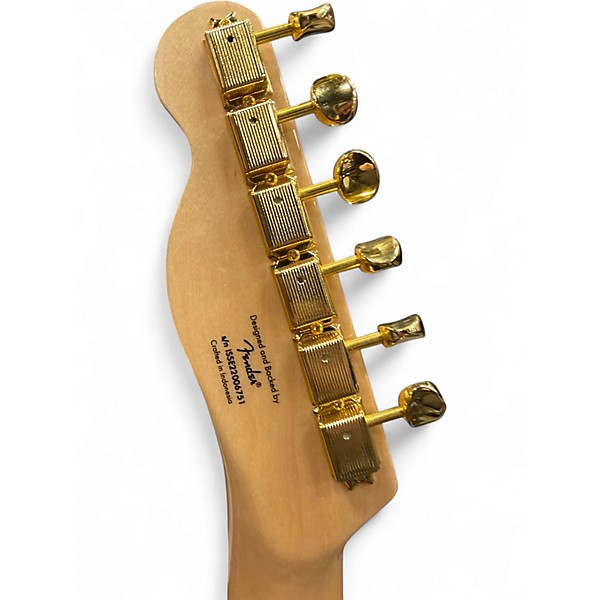 Used Squier 40th Anniversary Telecaster Black Solid Body Electric Guitar