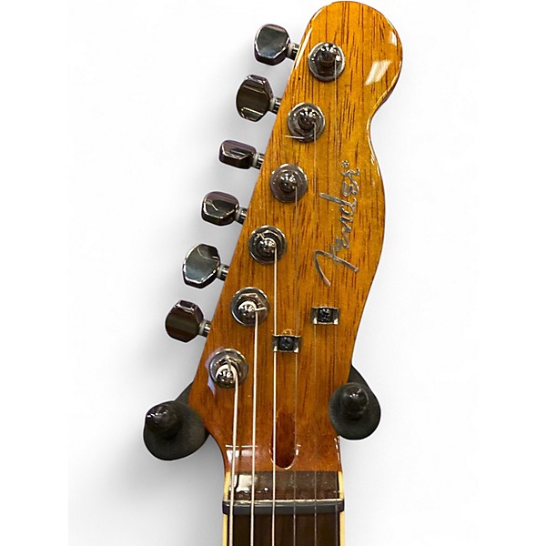 Used Fender Special Edition Custom Telecaster FMT HH FLAME YELLOW Solid Body Electric Guitar