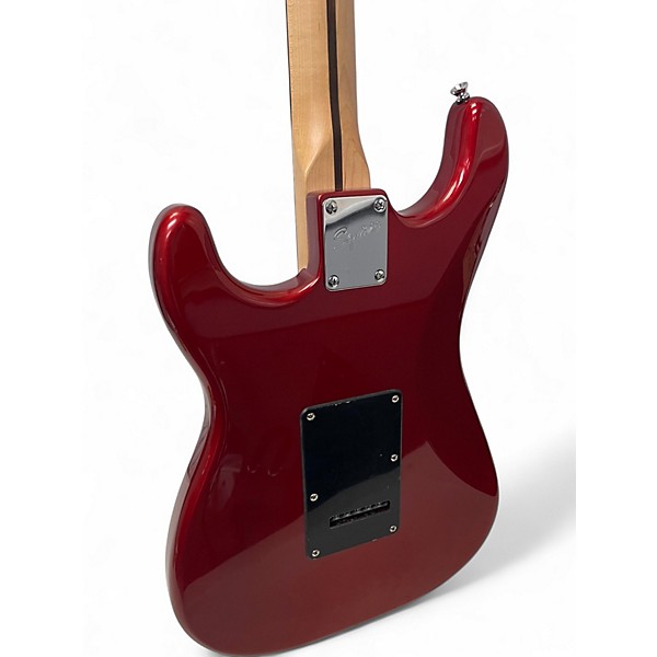 Used Squier Affinity Stratocaster HSS Candy Apple Red Solid Body Electric Guitar