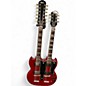 Used Epiphone G1275 Double Neck Heritage Cherry Solid Body Electric Guitar thumbnail