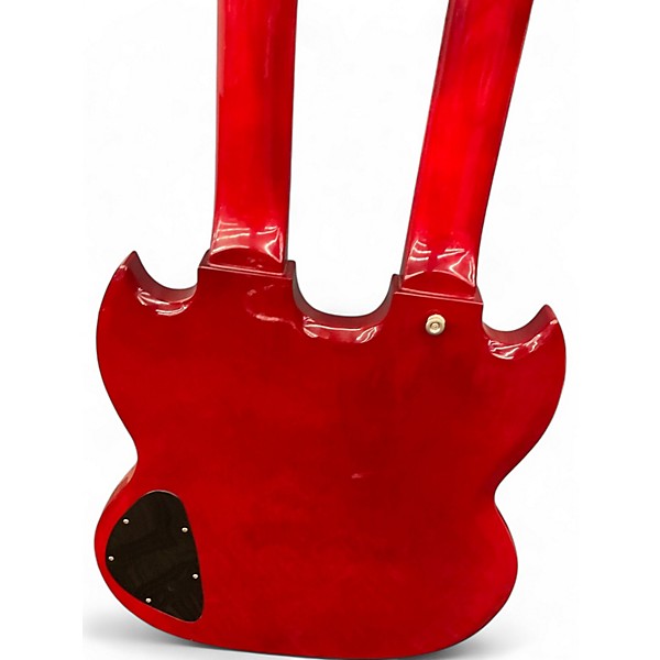 Used Epiphone G1275 Double Neck Heritage Cherry Solid Body Electric Guitar