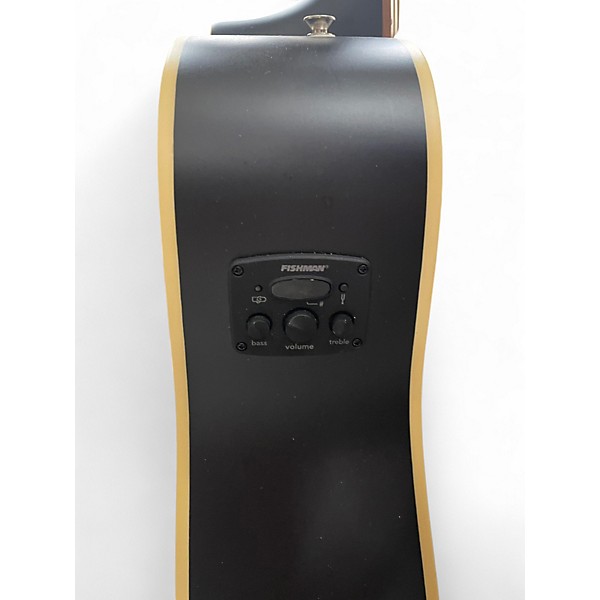 Used Fender Strummer Campfire Black Acoustic Electric Guitar