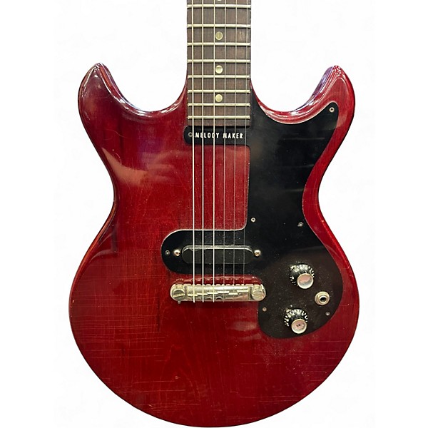 Vintage 1964 Gibson Les Paul Melody Maker Red Solid Body Electric Guitar