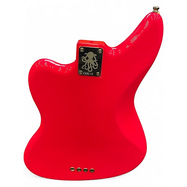 Used Fender Jaguar Pink Solid Body Electric Guitar