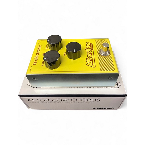 Used TC Electronic Afterglow Chorus Effect Pedal