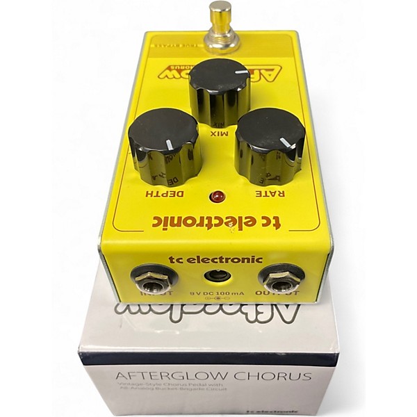Used TC Electronic Afterglow Chorus Effect Pedal