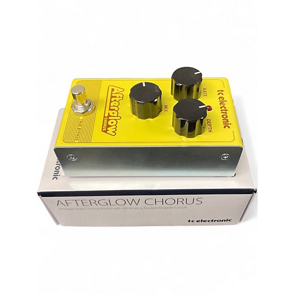 Used TC Electronic Afterglow Chorus Effect Pedal