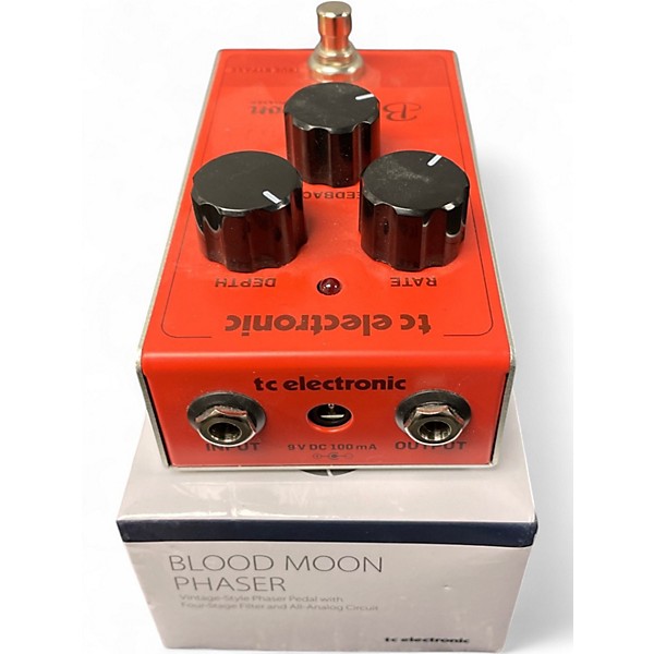Used TC Electronic Blood Moon Phaser Effect Pedal