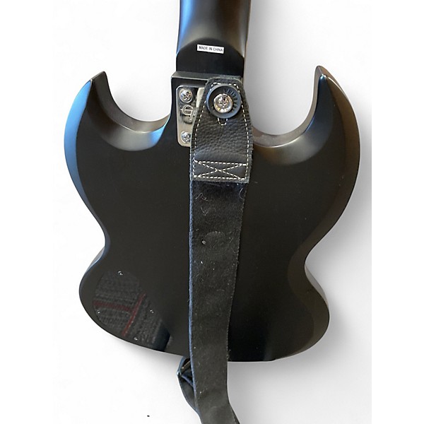 Used Epiphone SG Tribute Black Solid Body Electric Guitar