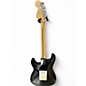 Used 2020 Starcaster by Fender Stratocaster Black Solid Body Electric Guitar
