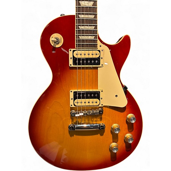 Used 2022 Gibson Les Paul Classic Heritage Cherry Sunburst Solid Body Electric Guitar