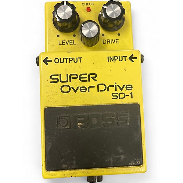 Used BOSS SD1 Super Overdrive Effect Pedal