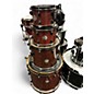 Used Dixon 4 Piece Demon Red Plasma Drum Kit thumbnail