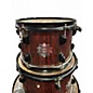 Used Dixon 4 Piece Demon Red Plasma Drum Kit