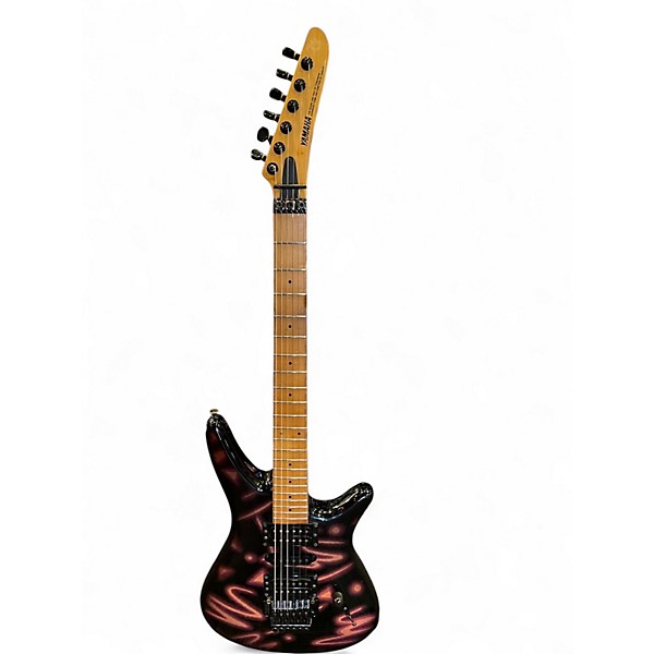 Used Yamaha MG-MIIG Neon-Light Solid Body Electric Guitar