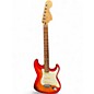 Used Squier Standard Stratocaster Cherry Sunburst Solid Body Electric Guitar thumbnail