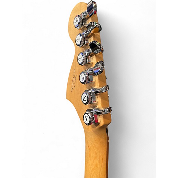 Used Squier Standard Stratocaster Cherry Sunburst Solid Body Electric Guitar