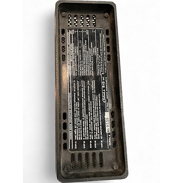 Used Tom Scholz POWER SOAK Power Attenuator
