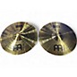 Used MEINL 14in HCS Hi Hat Pair Cymbal thumbnail