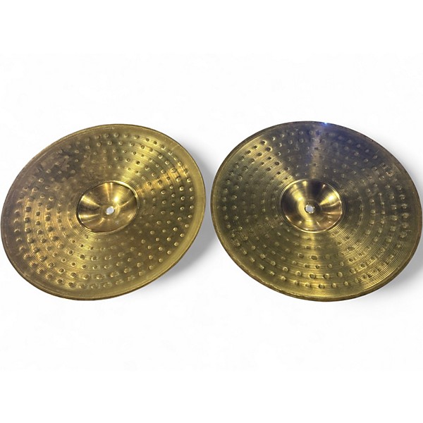 Used MEINL 14in HCS Hi Hat Pair Cymbal