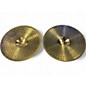 Used MEINL 14in HCS Hi Hat Pair Cymbal