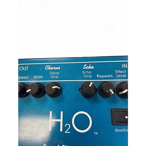 Used Visual Sound H2O Liquid Chorus Echo Effect Processor