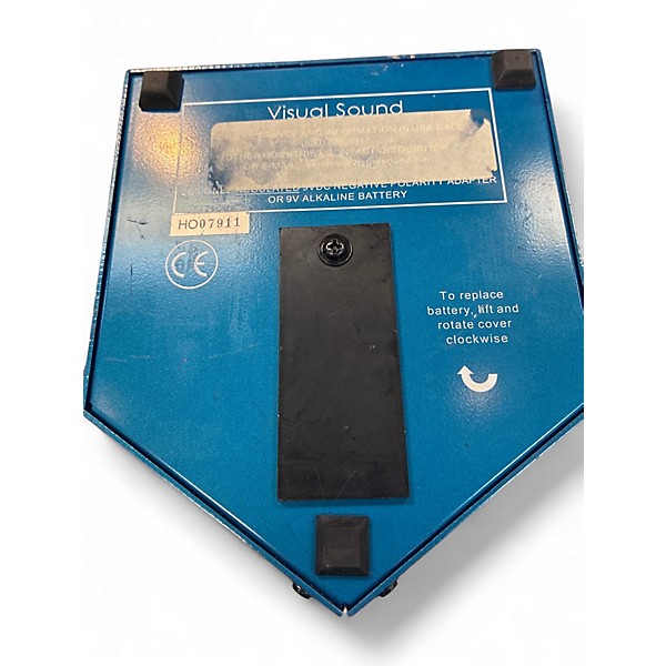 Used Visual Sound H2O Liquid Chorus Echo Effect Processor