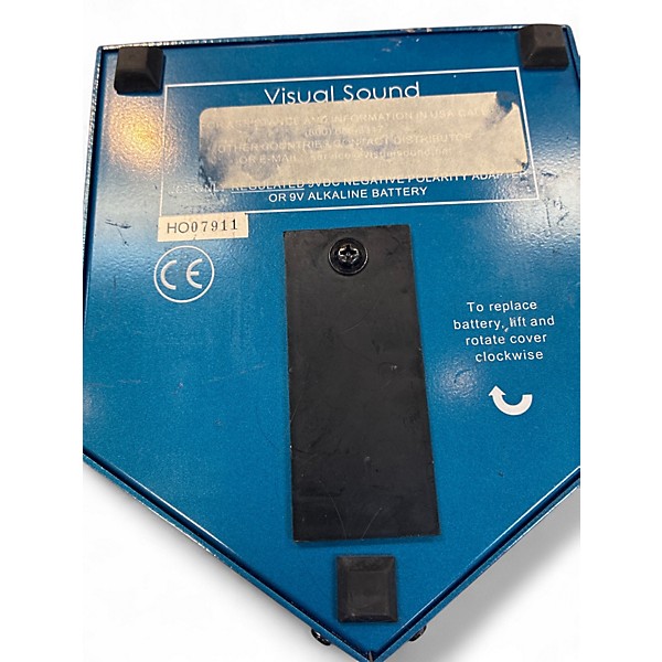 Used Visual Sound H2O Liquid Chorus Echo Effect Processor