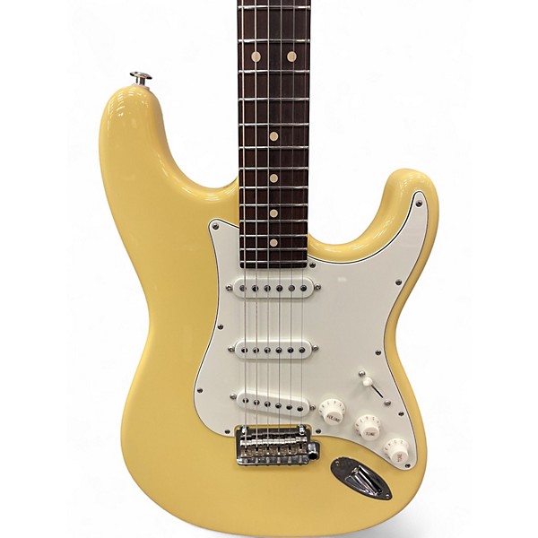 Used Suhr Classic S Vintage Yellow Solid Body Electric Guitar