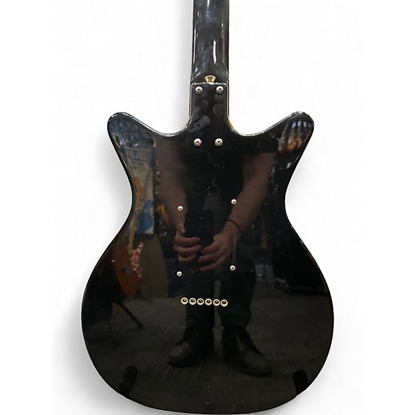 Used Danelectro 12SDC 12-String Black Solid Body Electric Guitar