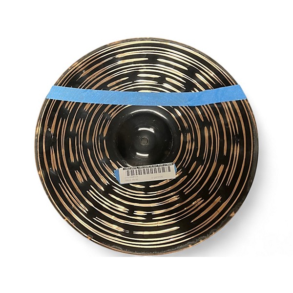 Used MEINL 14in DARK HI HAT PAIR Cymbal