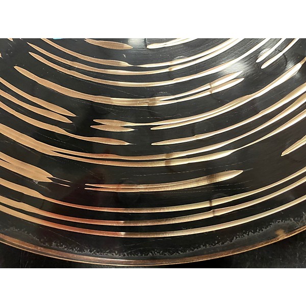 Used MEINL 14in DARK HI HAT PAIR Cymbal