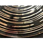 Used MEINL 14in DARK HI HAT PAIR Cymbal
