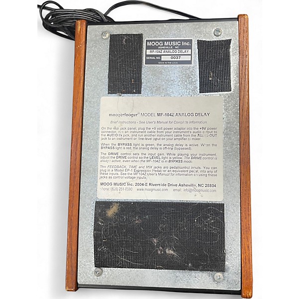 Used Moog MF104M0001 Moogerfooger Delay Effect Pedal