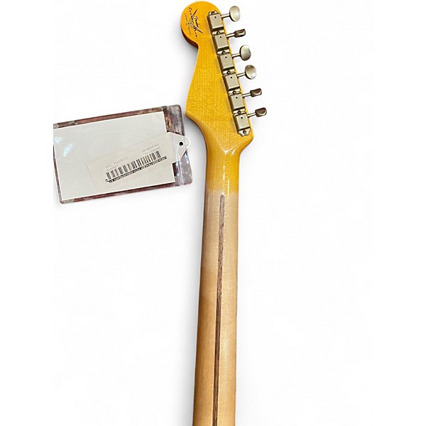 Used 2024 Fender 70TH ANNIVERSARY STRAT 1954 RELIC 2 Color Sunburst Solid Body Electric Guitar